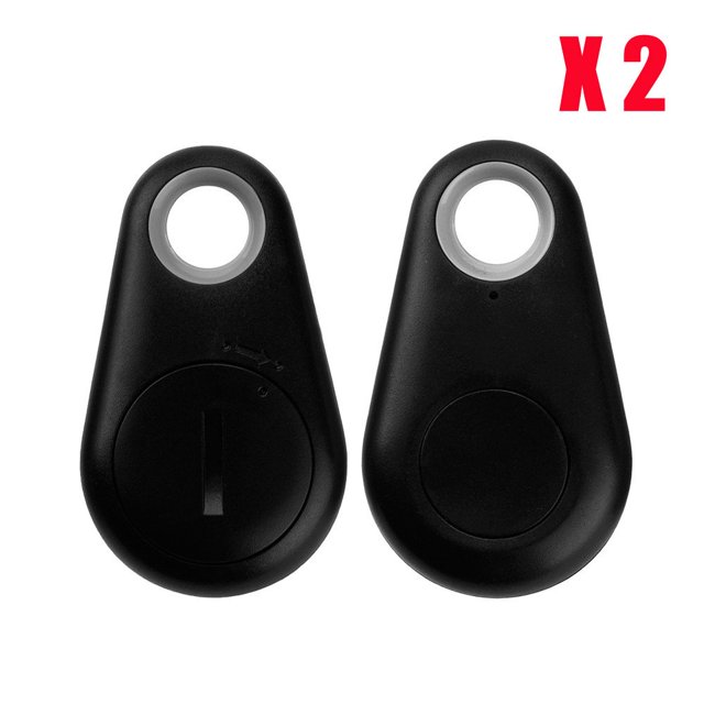 CHOK 2PC Anti-Lost Theft Device Alarm Bluetooth Remote GPS Tracker Child Pet Wallet Subscriptions for Kids