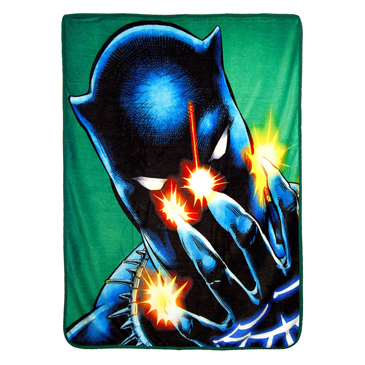 Black Panther,Power of Claws Micro Raschel Throw Blanket, 46" x 60