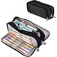 thumbnail image 1 of Estuche para lápices, estuche para lápices de gran capacidad para niños, niñas, niños, escuela, bolsa de papelería multifunción para bolígrafos (negro), 1 of 5