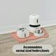 thumbnail image 2 of Ohmo Tapete Para Comida Para Perros (Rosa 24 * 15 '') Con Bolsillo Para Recolección De Residuos Tapete De Silicona Para Alimentación De Mascotas Para Piso Bordes Altos Anti Derrames Bandeja Impermeabl, 2 of 5
