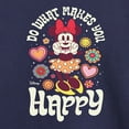 thumbnail image 3 of Disney - Mickey & Friends - Minnie Mouse - Do What Makes You Happy - Toddler And Youth Long Sleeve Graphic T-Shirt, 3 of 5