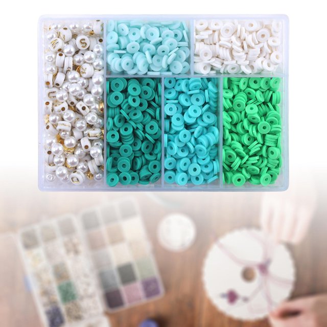 de , espaciadoras y para hacer juego sueltas con letras para niña niño colgante anillo fabricación Verde BLESIY Cuentas de pulsera