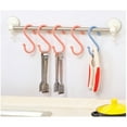 thumbnail image 6 of S Shape Hooks Set of 8 Plastic Portable Multipurpose Organizer Hanger, 6 of 14