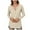 Khaki, variant on Ladies T Shirts Loose Fitting Women's Long Sleeve Tunics Tops, Button Round Neck T Shirts Loose Casual Pullover Blouse Tee Black XL
