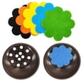 thumbnail image 2 of for Indoor Plants Absorbent Coasters for Indoor Plant Pots, Indoor Plant Accessories Multi Use Barrier for Flower Pots, Pack of 5 Multicolor, 2 of 4