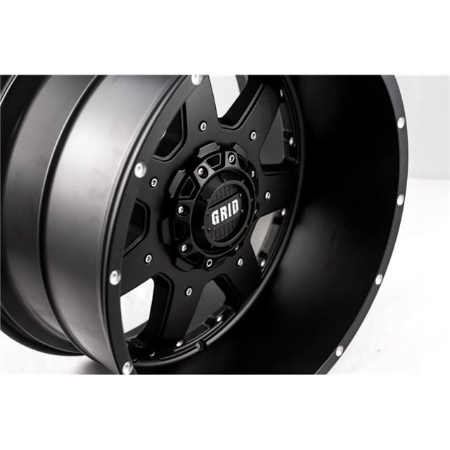 20 x 9 in. Gloss Graphite with Silver Inserts Wheels