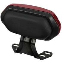 WHAMVOX Motorcycle Passenger Backrest Motorcycle Backrest Pad Motorbike Rear Pad Electromobile Backrest