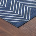 thumbnail image 3 of Addison Rugs Chantille Indoor/Outdoor Transitional Geometric Navy Machine Washable Runner Rug, 2'3" x 7'6", 3 of 8