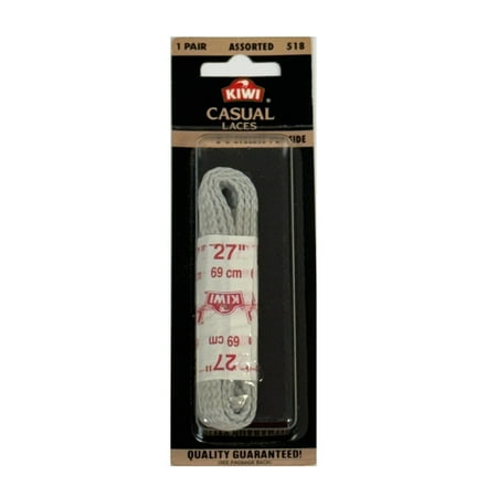 

Kiwi Casual Flat Gray Shoelaces - 27 Inches