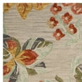 thumbnail image 4 of SAFAVIEH Blossom Caiden Floral Wool Area Rug, Grey/Red, 5' x 8', 4 of 6