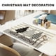 thumbnail image 5 of Teissuly Red Pines Trees Balls Merry Christmas Placemats, 12x18 Inch Winter Xmas Table Mats For Party Kitchen Dining Decoration Teissuly WER202312020591, 5 of 7