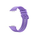 thumbnail image 1 of Bracelet de Remplacement en Silicone Doux Compatible avec Huawei Watch Fit 2, 1 of 3