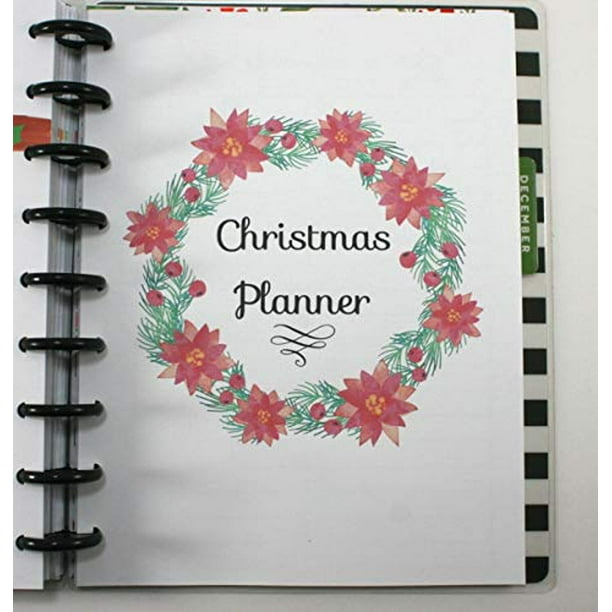 Christmas Planner Extension Pack for 9 Disc Happy Planners