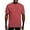 Crimson Red, variant on - Delta Sigma Phi Color Logo T Shirt - Mens Comfort Colors Shirt