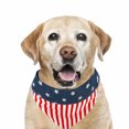 thumbnail image 1 of Pet Triangle L dog saliva towel, 1 of 5