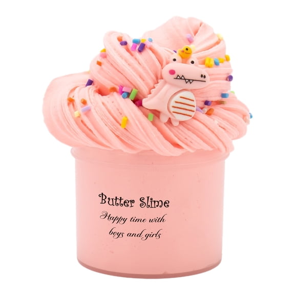 Pink 70Ml Butter Colored Clay Pink Stretchy Diy Sensory Putty Fluffy Cloud Texture Non Settling For Sensory Development