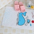 thumbnail image 4 of De Baño Antideslizante De Resistente A Los Hongos Para Con Ventosas Antideslizantes Ballena Zulema Alfombra de baño antideslizante para niños, 4 of 8