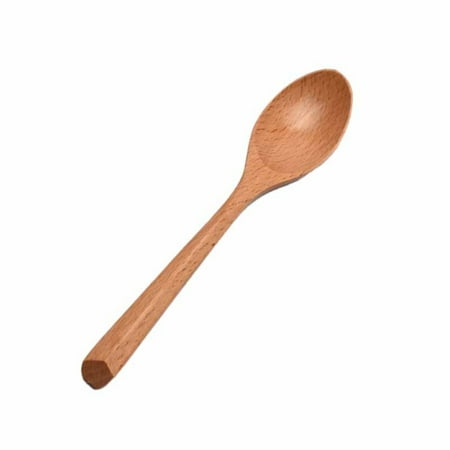 

Huhuzaio Stainless Steel Bowl Wooden Spoons for Eating Wooden Spoons for Tea Wooden Teaspoons for Stirring Coffee Schima Wood Table Spoons for Cooking Small Serving Spoons for Soup Desserts Cereal