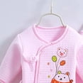 thumbnail image 4 of KPOPLK Newborn 7 Piece Layette Gift Set for Baby Girl Boy Organic Cotton Outfit Clothing in Box for Infant(0-3 Months,Light Pink), 4 of 5