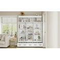 thumbnail image 5 of Euroco Multifunctional Hall Tree with Adjustable Shelves, Cabinets, Drawers & Open Cubbies, 5 of 9