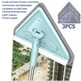 thumbnail image 3 of Danhjin Mop 9.8 Inches Mop Household Scraping Wall Ceiling Ceiling Glass Cleaning Mop, Multifunctional Triangle Mop Mop and Bucket Set, 3 of 9