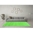 thumbnail image 3 of Ahgly Company Indoor Round Abstract Green Modern Area Rugs, 5' Round, 3 of 4
