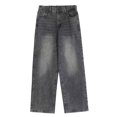 thumbnail image 3 of Pantalones vaqueros con estampado personalizado retro más vendidos Y2K para hombre, novedad de 2023, pantalones vaqueros rectos sueltos estilo punk hip hop gótico, ropa de calle para parejas, 3 of 5