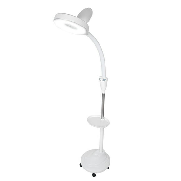 Lámpara De Pie Con Lupa Y Luz Para Protección De Los Ojos, Luz LED De Protección Para Los Ojos, Para Niñas, Salón De Belleza, Maquillaje En Casa