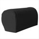 thumbnail image 1 of 2 Piezas Fundas para Reposabrazos de Felpa Suave y Elástica, Fundas para Reposabrazos Elásticas para Sillas/Sofás, Fundas para de Sofá,Negro, 1 of 5