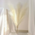 thumbnail image 5 of Efavormart 3 Stems | 44" Cream Artificial Pampas Grass Plant Sprays, Faux Branches Vase Flower Arrangement, 5 of 10