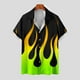 thumbnail image 2 of Camisas de Manga Larga para Hombres Blusa Cómoda de Cuello de Impresión, Camisa Casual de Poliéster para Uso Diario, de Fiesta Y de Primavera de Verano, 2 of 5