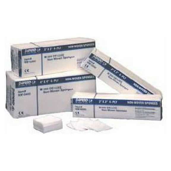 Mydent NW0300 Defend Gauze Non-Woven 3" x 3" Non-Sterile 4-Ply Rayon/Polyester 4000/Cs