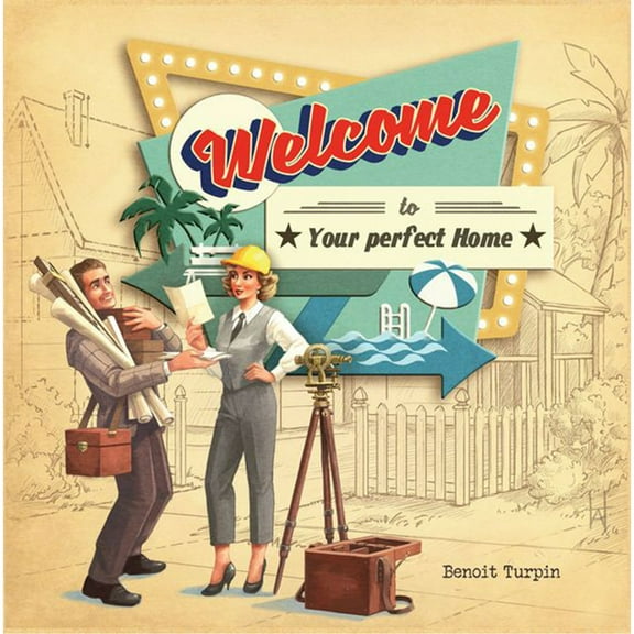 Welcome to… Your Perfect Home Family Board Game for Ages 10 and up, from Asmodee