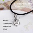 thumbnail image 4 of Dean's Fans Amulet Protective Pendant Necklace Dean Winchester Mask Necklace Amulet Pendant Antique Silver Necklace, 4 of 7