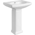 thumbnail image 2 of PROFLO PF1011WH Bathroom Sink Pedestal Only for PF1410, 2 of 5