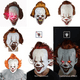thumbnail image 2 of Máscara de payaso que devuelve el alma Máscara de payaso luminosa que devuelve el alma Peluca Tocado, 2 of 5