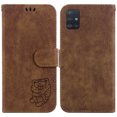 thumbnail image 2 of Compatible with Samsung Galaxy A71 4G Embossed Cute Tiger Flip Folio Wallet Case Card Pocket Holder Cover, 2 of 5
