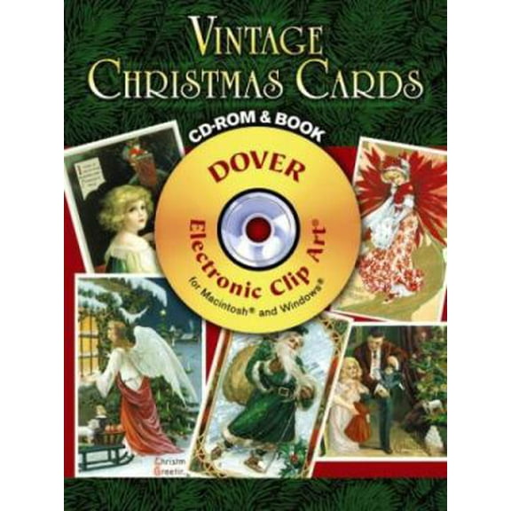 Pre-Owned Vintage Christmas Cards [With CDROM] (Paperback) 0486990168 9780486990163