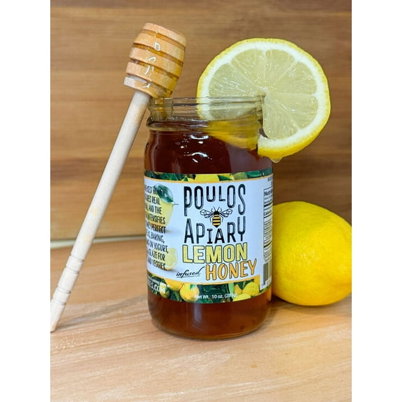 Poulos Apiary Lemon infused Honey