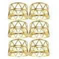 thumbnail image 1 of BESTYASH 6Ud De Servilletas Metálicos Dorados Con Para Reuniones Y Celebraciones, 1 of 6