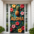 thumbnail image 4 of LUUFILx Aloha Tropical Banner Hawaiian Backdrop Party Decorations Summer Luau Photography Props Event Background Birthday Home Wall Decor Festive Celebrations, 4 of 7