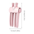 thumbnail image 3 of Hair Combs Clips,Volume Hair Clips,Volumizing Hair Clips for Women - Hair Volume Clip Styling Tools Volumizing Comb for Fluffy Bangs Clips for Root Lift Hair Styling Tools(Pink 6IN), 3 of 7