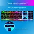 thumbnail image 5 of Gaming Keyboard and Mouse Combo, RGB Rainbow LED Backlit Keyboard, PC Gaming Keyboard Mechanical, 6 Changing Colors Mouse, USB Wired Keyboard Gaming for Windows Computer PC Gamer Laptop Office Work, 5 of 5