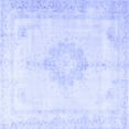 thumbnail image 1 of Ahgly Company Indoor Square Persian Blue Traditional Area Rugs, 6' Square, 1 of 4