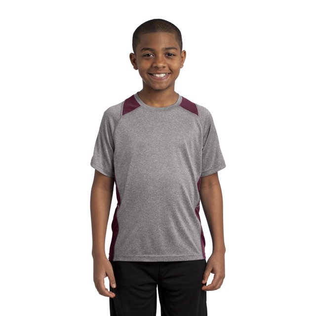 Heather Colorblock Contender Tee