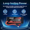 thumbnail image 6 of Hosim 5200mAh 7.4V Li-Po Rechargeable Battery X07 Truggy High Speed RC Truck Accessory Supplies, 6 of 6