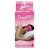 Mack’s Dreamgirl Contoured Sleep Mask - Pink, Comfortable, Adjustable, 2 Strap Eye Mask with Mack’s Dreamgirl Soft Foam Earplugs