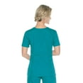 thumbnail image 5 of Landau Essentials Tailored Fit 4-Pocket V-Neck Scrub Top for Women 8111, 5 of 8