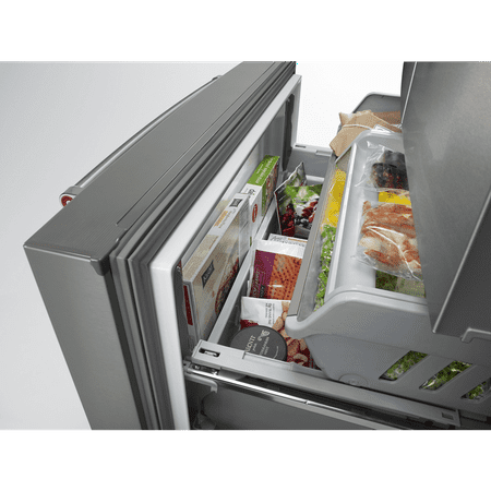 KitchenAid - 23.8 Cu. Ft. French Door Counter-Depth Refrigerator - Stainless Steel