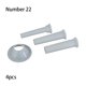 thumbnail image 2 of Inteprter Molinillo de tubo de embudo de 4 Uds., embudos de plástico para Enema, accesorios para la boca, juego de herramientas de riego, relleno de Cocina y Comedor número 22 Inteprter HA071788-03, 2 of 6